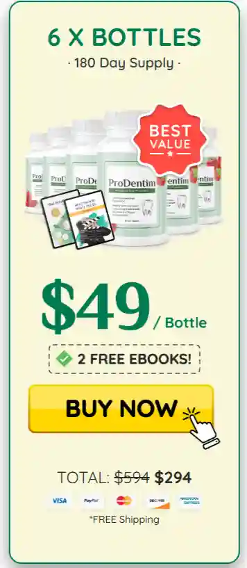 prodentim price-6 bottle